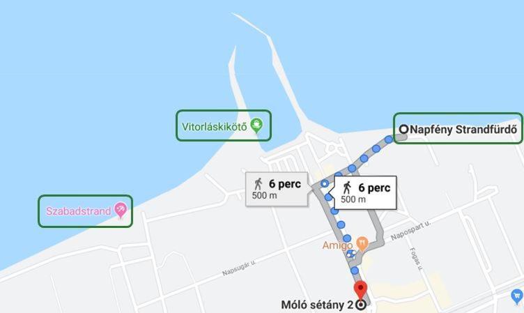 Lido Riviera, Relux Apartman Balatonlelle Kültér fotó